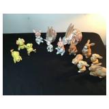 Antique Bunny + Chick Lot