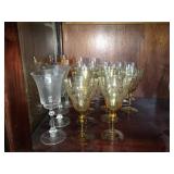 Assorted Vintage Stemware