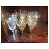Assorted Vintage Stemware