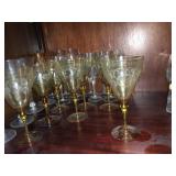 Assorted Vintage Stemware