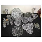 Assorted Crystal Glassware