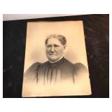 Antique Photo with Wood Frame