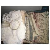 Vintage Fabrics/Doilies/Cloths