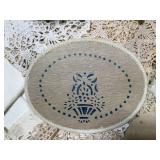 Mix of Antique Fabrics/Table setting cloths
