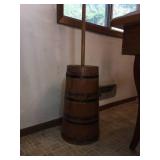 Antique Wooden Butter Churner