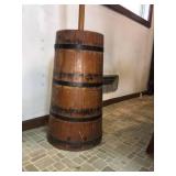 Antique Wooden Butter Churner