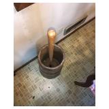 Antique Wooden Butter Churner