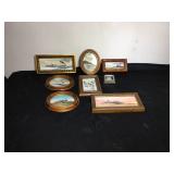 Mini Framed watercolor art collection