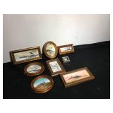 Mini Framed watercolor art collection