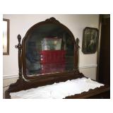 Antique Wooden Dresser/Mirror