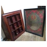Wall Display shelf +picture