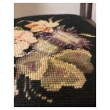 Embroidered Antique Chair