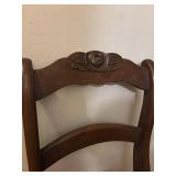 Embroidered Antique Chair