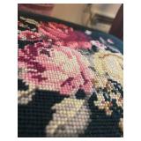 Embroidered Antique Chair