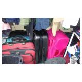 Room FULL of Clothes, Shoes, Hats, Coats, Blankets, Jeans, and More. See Pics! All Sizes, New, Like New and Gently Used. Shelving and Hangers are NOT INCLUDED. Small area in Room is used for personal 