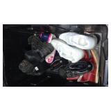 Room FULL of Clothes, Shoes, Hats, Coats, Blankets, Jeans, and More. See Pics! All Sizes, New, Like New and Gently Used. Shelving and Hangers are NOT INCLUDED. Small area in Room is used for personal 