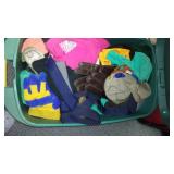 Room FULL of Clothes, Shoes, Hats, Coats, Blankets, Jeans, and More. See Pics! All Sizes, New, Like New and Gently Used. Shelving and Hangers are NOT INCLUDED. Small area in Room is used for personal 