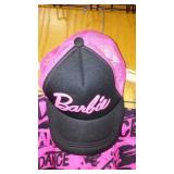 PINK pullover Dance Pants and Barbie Hat.