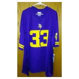 NEW Vikings Jersey 33 COOK.