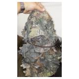 Camo Hunting Netted Pants (3) Hood, Knife, Survival Tool and More.