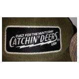 Camo Hunting Netted Pants (3) Hood, Knife, Survival Tool and More.