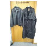 Mens Leather Jackets (2) Size  XL and 2X.
