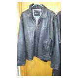 Mens Leather Jackets (2) Size  XL and 2X.