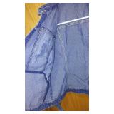Ladies Denim and Flight Style Jacket. Size Small.