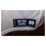 Football and Hockey Jerseys (4) Browns, Notre Dame.