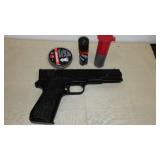 Marksman Repeater BB Pistol with BBs. 4.5 MM /.177 Cal.