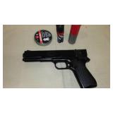 Marksman Repeater BB Pistol with BBs. 4.5 MM /.177 Cal.