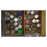 Assorted Canning Jars, (approx. 30)