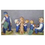 Denim Days Collectibles By HOMCO Home Interiors (3) 8808,8888, 1515. Loc: CS1