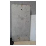 Metal Mat Bus Sign plus. 12 in. W x 24 in. T