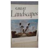 Vintage Abrams Print Art Books (4) Picasso, Toulouse Lautrec, Utrillo, Great Landscapes. Each Book contains 16 Full Color 10 x 15 prints