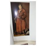 Vintage Abrams Print Art Books (4) Rembrandt, Bruegel, Velazquez, Cezanne. Each Book contains 16 Full Color 10 x 15 prints