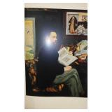 Vintage Abrams Print Art Books (5) Van Gogh, Manet, French, Dutch, British . Each Book contains 16 Full Color 10 x 15 prints