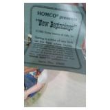 Denim Days Collectibles By HOMCO Home Interiors (4) 1500, 1529, 8807. Loc: CS2