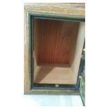Vintage Banks Created From US Postal Boxes (2) One has Key, other has combination, Excellent working condition.  6 x 6.5 in. and 5 x 6.5 in.