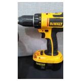 Assorted DeWalt Cordless Tools, Chargers and Battereis.