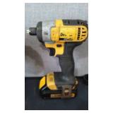 Assorted DeWalt Cordless Tools, Chargers and Battereis.