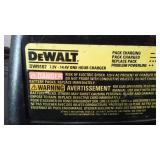 Assorted DeWalt Cordless Tools, Chargers and Battereis.