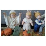 Denim Days Collectibles By HOMCO Home Interiors (4) 1524, 1516, 1527. Loc: CS3