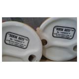 Denim Days Collectibles By HOMCO Home Interiors (4) 1524, 1516, 1527. Loc: CS3