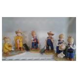 Denim Days Collectibles By HOMCO Home Interiors (4) 1513, 8867,88013-99 1. Loc: CS3