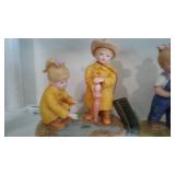 Denim Days Collectibles By HOMCO Home Interiors (4) 1513, 8867,88013-99 1. Loc: CS3
