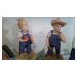 Denim Days Collectibles By HOMCO Home Interiors (4) 1513, 8867,88013-99 1. Loc: CS3