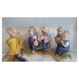 Denim Days Collectibles By HOMCO Home Interiors (4) 1513, 8867,88013-99 1. Loc: CS3