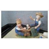 Denim Days Collectibles By HOMCO Home Interiors (3)8827, 15321, 8896. Loc: CS3