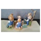 Denim Days Collectibles By HOMCO Home Interiors (3)8827, 15321, 8896. Loc: CS3